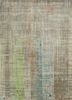 srb-701 ivory/lily green ivory wool and bamboo silk hand knotted Rug