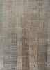srb-701 pebble/frost gray beige and brown wool and bamboo silk hand knotted Rug