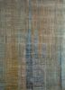 srb-701 mink/chartreuse beige and brown wool and bamboo silk hand knotted Rug