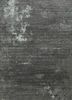 srb-702 frost gray/medium gray grey and black wool and bamboo silk hand knotted Rug