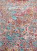 srb-705 pink crush/aquamarine pink and purple wool and bamboo silk hand knotted Rug