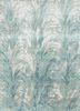 srb-9001 light sea mist/white blue wool and bamboo silk hand knotted Rug