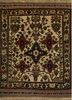 SVTD-02 Light Camel/Red beige and brown wool hand knotted Rug
