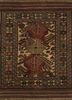 svtd-13 light camel/classic rust beige and brown wool hand knotted Rug