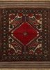 SVTD-27 Light Camel/Red beige and brown wool hand knotted Rug