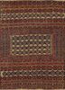 svtd-53 light camel/red beige and brown wool hand knotted Rug
