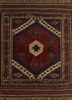 SVTD-64 Light Camel/Red beige and brown wool hand knotted Rug