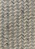 TAHN-10 Classic Gray/Natural Gray grey and black wool hand tufted Rug