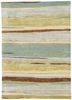 TAQ-189 Mineral/Swamp Green blue wool and viscose hand tufted Rug