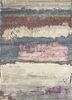 taq-4312 steel gray/ashwood pink and purple wool and viscose hand tufted Rug