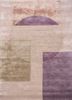 tnq-2746 pink tint/mauve pink and purple wool and viscose hand tufted Rug