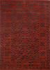tra-13078 red oxide/dark brown red and orange wool hand tufted Rug