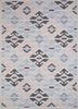 tra-13085 linen/smoke charcoal ivory wool hand tufted Rug