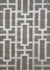 tra-13340 silver gray/classic gray green wool and viscose hand tufted Rug