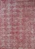 tra-13354 ribbon red/silver  wool and viscose hand tufted Rug