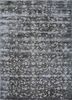 tra-13369 charcoal slate/medium gray grey and black wool and viscose hand tufted Rug