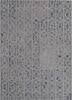 tra-13370 ebony slate/dark gray grey and black wool hand tufted Rug