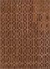tra-13371 copper/tobacco beige and brown wool and viscose hand tufted Rug