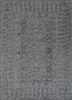 tra-13382 ebony slate/natural white grey and black wool hand tufted Rug