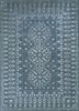 tra-13391 silver/sea blue beige and brown wool and viscose hand tufted Rug