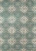 tra-13493 silver sea moss/lemon blue wool and viscose hand tufted Rug