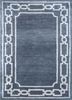 tra-13495 stone gray/classic gray grey and black wool and viscose hand tufted Rug