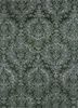 tra-13497 green/classic gray green wool and viscose hand tufted Rug