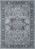 tra-13499 stucco/driftwood grey and black wool and viscose hand tufted Rug