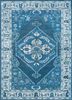 tra-13528 aegean blue/sterling silver blue wool and viscose hand tufted Rug