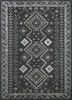 tra-13540 dark brown/linen beige and brown wool and viscose hand tufted Rug