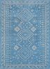 tra-13549 milky blue/soft ivory blue wool hand tufted Rug