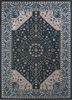 tra-14471 black ink/thyme grey and black wool and viscose hand tufted Rug
