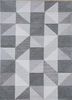 tra-1688 charcoal slate/white grey and black wool hand tufted Rug