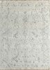 eden ivory wool hand knotted Rug - HeadShot