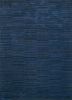 tx-1702 dark denim/silver lake blue blue wool and viscose hand tufted Rug