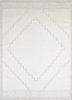 uld-29 natural off white/beige ivory wool hand knotted Rug