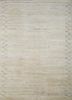 uld-30 natural white/beige ivory wool hand knotted Rug