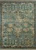 upr-1030(cs-04) hunter green/warm brown green wool hand knotted Rug