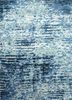 USL-155 Evening Blue/Light Turquoise blue wool and bamboo silk hand knotted Rug