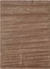 yyy-803 warm mocha/warm mocha beige and brown wool and viscose hand knotted Rug