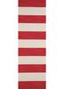 dr-125 mars red/mars red red and orange wool flat weaves Rug