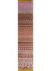Murli red and orange wool and bamboo silk hand knotted Rug