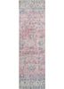 pae-1122 coral essence/gold pink and purple wool hand knotted Rug