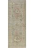 pae-2962 apple green/white jade green wool hand knotted Rug