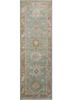 pae-2995 soft mint/oasis green blue wool hand knotted Rug