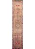 pae-3165 warm tan/coral essence beige and brown wool hand knotted Rug