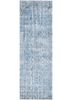 pae-843 silver lake blue/silver lake blue blue wool hand knotted Rug