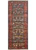 PATK-25 Amber Glow/Ribbon Red red and orange wool hand knotted Rug