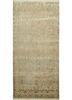 qnq-641 soft gray/soft gray grey and black wool and silk hand knotted Rug