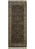 skwl-30 java/white beige and brown wool hand knotted Rug